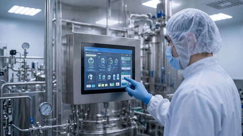 Últimas soluções da empresa sobre PCs de painel de toque de aço inoxidável em sistemas de fabricação de salas limpas
