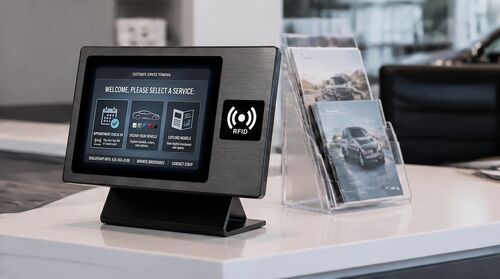 Últimas soluções da empresa sobre Industrial All-in-One PC Solution for Automotive 4S Stores
