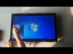 Monitor LCD touch de moldura aberta 1000 cd/m2 com vidro antirreflexo
