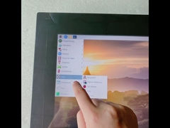 Construído em Raspberry Pi Industrial Touch Panel LCD Monitor 1000nits