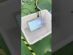 Monitores LCD de aço inoxidável industriais de 1000 nits com tela sensível ao toque de 10 pontos