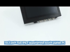 Exibição LCD IP65 Painel de toque à prova d'água PC Com Alto Brilho 1000 Cd/M2