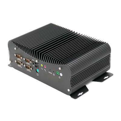 Bom preço PC industrial eficiente da energia o mini/encaixou o projeto Fanless do PC industrial em linha