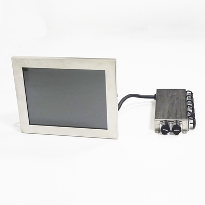 Bom preço Pc de painel de aço inoxidável de qualidade industrial com tela sensível ao toque resistente / capacitiva em linha