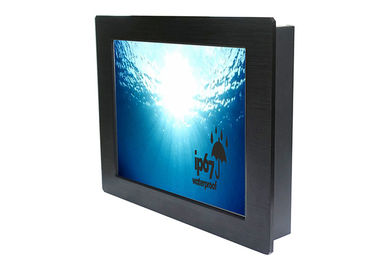 Bom preço IP67 o brilho alto impermeável Lcd monitora o tela táctil de Resisitive para o fuzileiro naval em linha