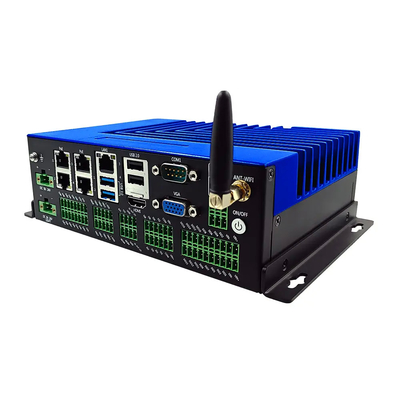 Bom preço 4*POE 24V Fornecimento de energia Intel N95 Mini PC Design de grau industrial para inspeção visual em linha