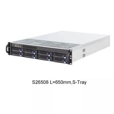 Bom preço 2*CPU Intel Xeon Rack Mini PC 16*DDR4 2*NVME 2*Gigabit Ethernet em linha