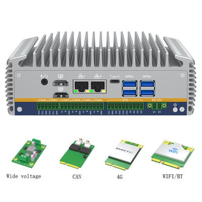 Bom preço Core i5-1235U M.2 2280 SSD Industrial Mini PC com caixa de alumínio e 1 * Intel I226-LM Network em linha