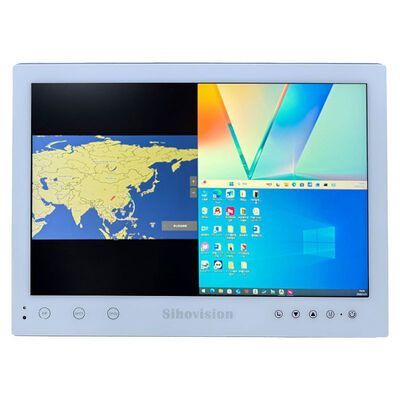 Bom preço 17 polegadas Full IP67 Waterproof Touch Monitor com 1500 Nits de brilho e alumínio liga design sem ventilador em linha