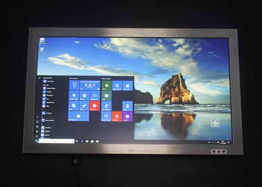 Bom preço PC industrial do painel de toque do sistema de Windows 10, painel de toque capacitivo inoxidável de AIO em linha