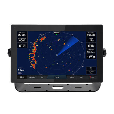 Bom preço Anti Glare Marine Monitor with 1500 Nits Brightness IP67 Waterproof and 10 Points Capacitive Touch for Marine Industry em linha