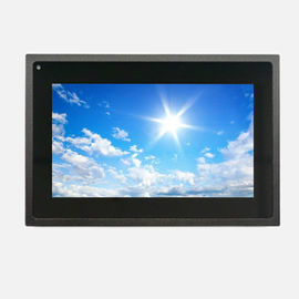 Bom preço tela táctil legível do vândalo do lcd 7inches da luz solar industrial das lêndeas da exposição 1000 anti com sensor leve em linha