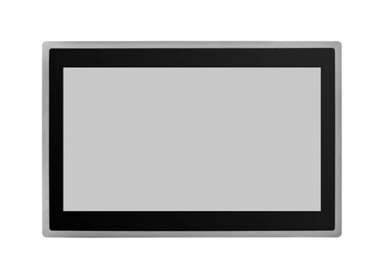 Bom preço PC industrial à prova de choque 9V-36V do tela táctil de 25W RS232 em linha