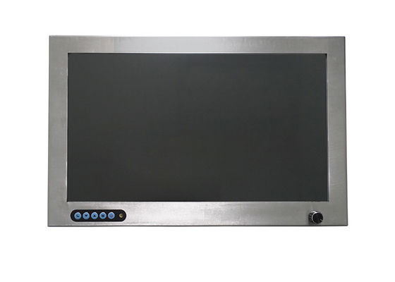 Bom preço Monitor industrial impermeável 45W de IP67 SS316 15,6” LCD em linha