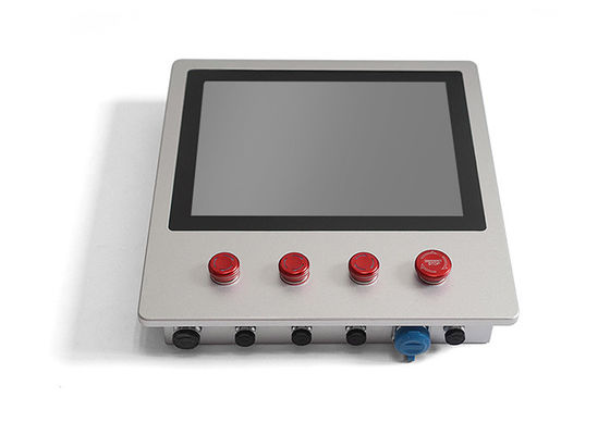 Bom preço botões industriais do monitor de exposição 3 de 300nits 1024x768 IP65 Lcd em linha