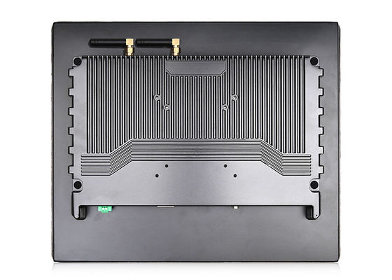 Bom preço 3 COM RS232 RS485 12V 24V encaixou o PC Linux 34W do painel de toque em linha
