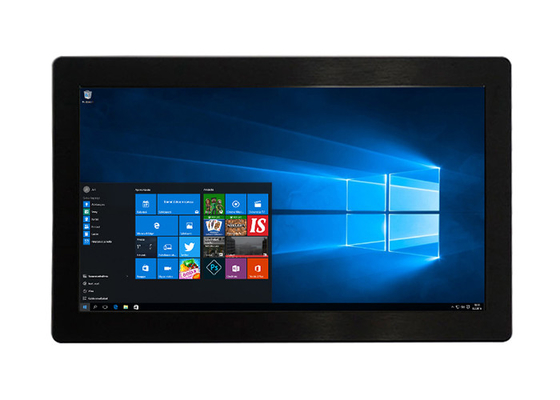 Bom preço PC impermeável do painel de RS232 1000cd/M2 21,5 polegadas de PC Fanless do painel em linha