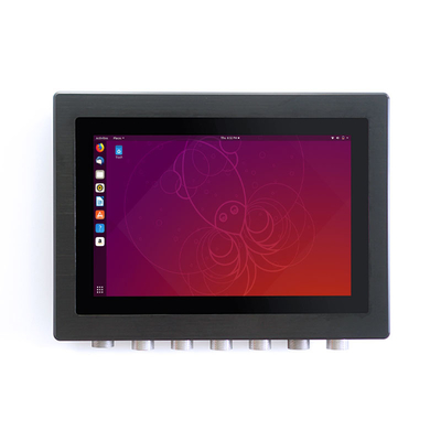 Bom preço Toque capacitivo impermeável Fanless de Intel Celeron J1900 IP67 do PC do painel em linha