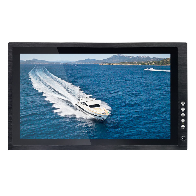 Monitor Industrial Touch Screen de 21,5" com 1000 nits de Brilho, Visível à Luz Solar, com Ligação Óptica e Alta Resolução