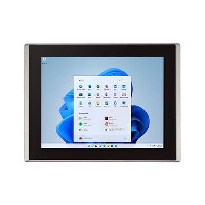Bom preço 12,1” industrial toda em um SSD de Celeron J4125 8GB RAM 256GB do tela táctil do computador 1024x768 em linha
