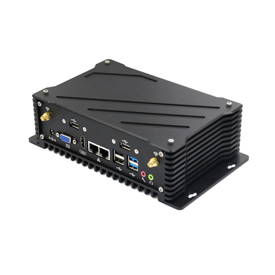 PC RS232 Desktop de controle remoto industrial Fanless do PC 6 da baixa potência mini mini