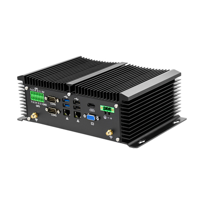 Bom preço COM video dupla RS232 RS485 do mini PC industrial HDMI VGA 6 de Intel Celeron J1900 em linha