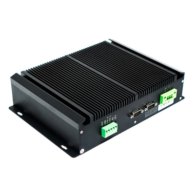Bom preço PC 2 Lan Port Industrial Mini Pc do estojo compacto de Celeron J1900 mini com porto de CANBUS em linha