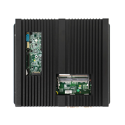 Bom preço Minicomputador portátil industrial de liga de alumínio shell Mini PC integrado sem ventoinha em linha