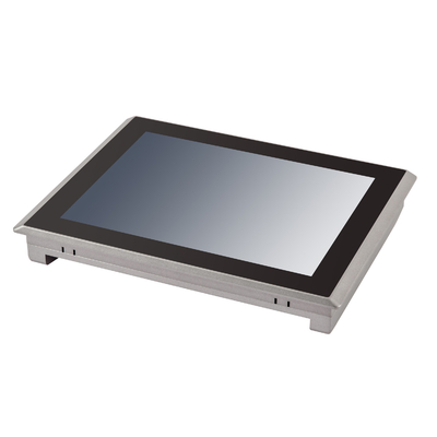 Bom preço RS232 DC12V Industrial Touch Screen Computer All In One Panel PC com sistema Barebone em linha