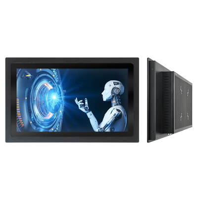 Bom preço RoHS certificou o PC encaixado do painel de toque com portos do I/O 2xUSB 3,0 em linha