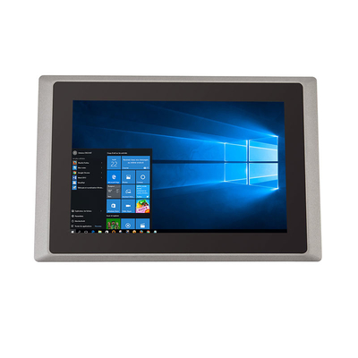 Bom preço Liga de alumínio 16GB PC industrial preto/de prata do painel do computador do écran sensível em linha