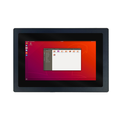Bom preço Fornecimento de alimentação em corrente contínua PC de painel industrial Android com tela sensível ao toque capacitiva/resistiva em linha