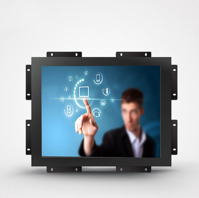 Bom preço 35 milhões de toques Industrial LCD touch screen Monitor 300cd/m2 Toque resistivo em linha