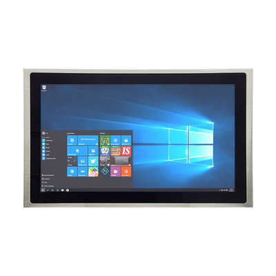 1000 Nits Painel de aço inoxidável legível à luz solar PC 8 GB de RAM Wi-Fi/Ethernet conectado