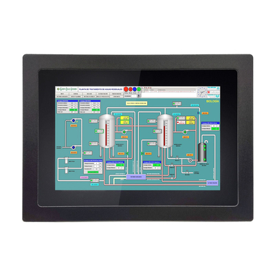 Bom preço 1000 Nits Embedded Touch Panel PC para aplicações industriais HMI em linha