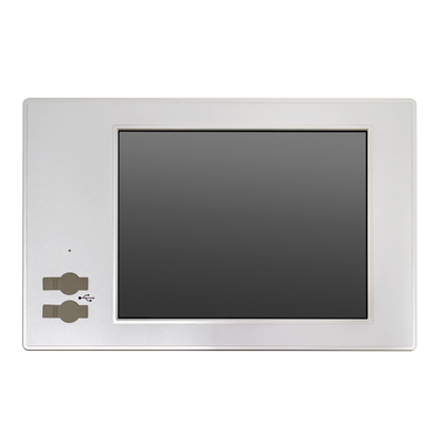 Bom preço 350 Cd/M2 LCD IP65 Touch Screen Computador com Windows 10 PRO e armazenamento SSD em linha