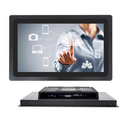 Bom preço Ecrã táctil capacitivo de alto brilho 350 Cd/M2 com sinal de entrada HDMI VGA DVI em linha
