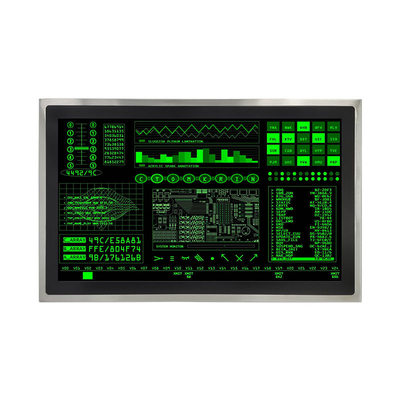 32 polegadas de aço inoxidável painel de toque incorporado PC Anti-UV Anti-descoloração IP65 impermeável