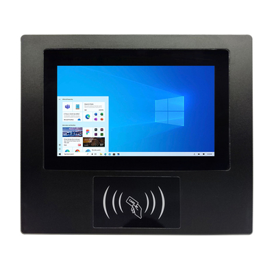 Painel LCD Industrial de 7 polegadas RFID Painel de toque incorporado PC IP65 Design à prova de água e poeira