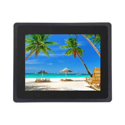 Bom preço Monitor de toque capacitivo USB com 10 pontos de toque 7H Dureza da superfície 5ms Tempo de resposta Entrada VGA/DVI/HDMI em linha