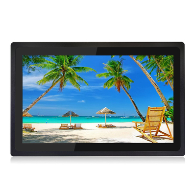 Bom preço Monitor de toque capacitivo WLED 7H Dureza de superfície VGA/DVI/HDMI Entrada CE/FCC/RoHS Certificado em linha