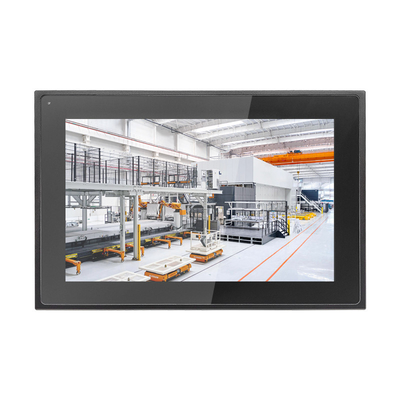 Bom preço VGA Input Capacitive Touch Monitor com precisão de toque de ±2 mm Negro em linha