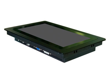 Bom preço Monitor capacitivo do toque do ângulo de vista completa entradas de VGA HDMI DVI de um tela panorâmico de 10,1 polegadas em linha