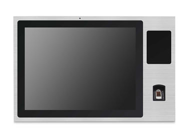 Bom preço PC industrial dianteiro do painel de toque IP65 com impressão digital, leitor do RFID e câmera em linha