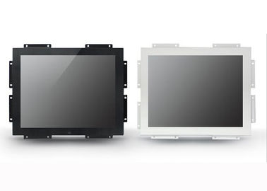 Bom preço Painel branco do LCD do quadro aberto da caixa do metal da cor/tela táctil quadro aberto em linha