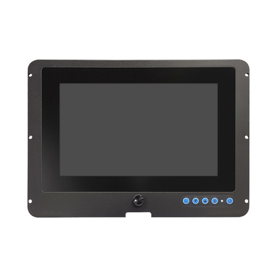 Monitor LCD de ligação óptica de 10,1 polegadas de alto brilho com entrada SDI e DC 12V