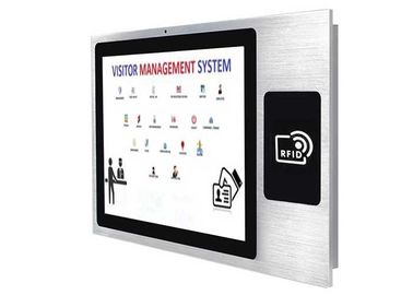 Bom preço Tabuleta industrial 5 de Android de 17 polegadas mega - câmara web do pixel com leitor do RFID em linha