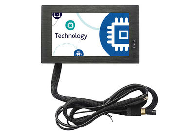 Bom preço IP65 completos Waterproof a exposição do LCD, exposição Resistive do toque um tamanho de 7 polegadas em linha