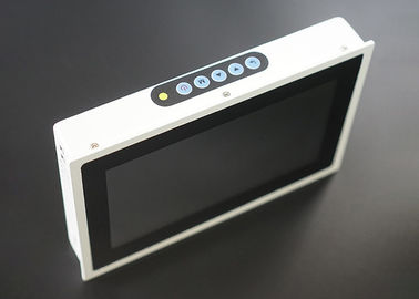 Bom preço Encaixado montando o monitor do brilho alto um tamanho de 7 polegadas com toque capacitivo em linha