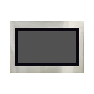 Bom preço 21.5 polegadas Industrial LCD Monitor 8MM vidro temperado 1920*1080 1500 Brilho IK10 Grau em linha